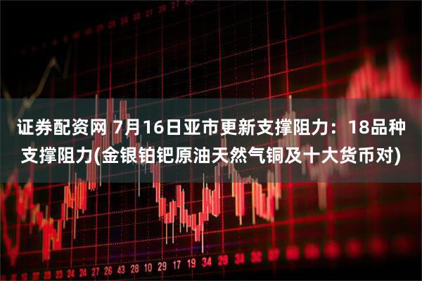 证券配资网 7月16日亚市更新支撑阻力：18品种支撑阻力(金银铂钯原油天然气铜及十大货币对)